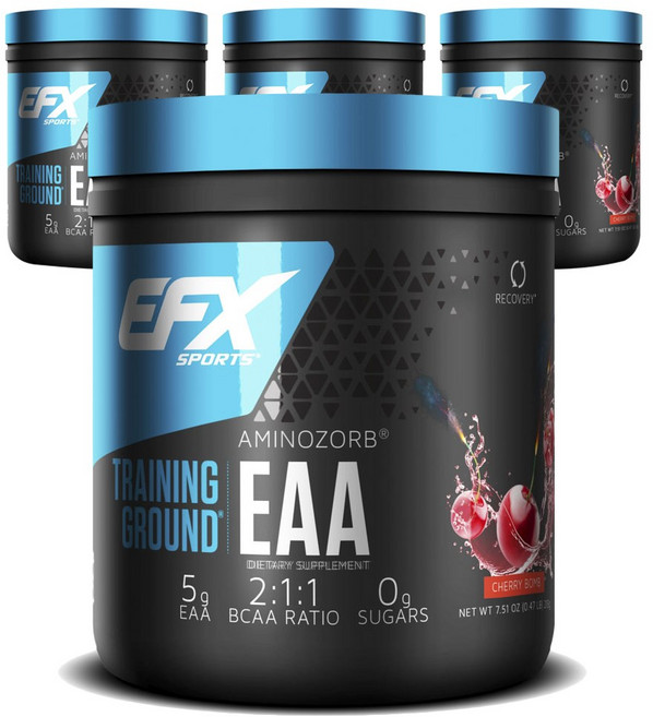 올아메리칸이에프엑스 트레이닝 그라운드 아미노조브 EAA 체리 밤, 4개, 213g