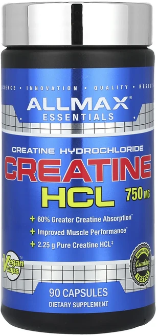 금방품절되요 ALLMAX 크레아틴 HCl 750mg 캡슐 90정 얼른서두르세요, ALLMAX 크레아틴 HCl 750mg ..., 1개 - 쿠팡