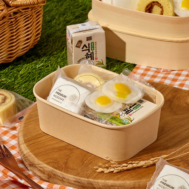 [떡보의하루 본사] 답례떡 떡도시락1호 전국150여개 매장 직접배달, 213g, 10개