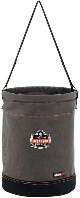 에르고다인 아스널 5940 대형 캔버스 도구 버킷 회전 카라비너 그레이, Bucket, 1개