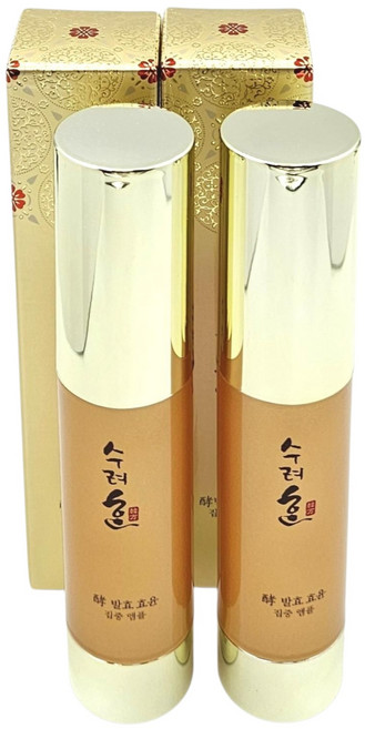 수려한 발효 효윤 집중 앰플, 2개, 20ml