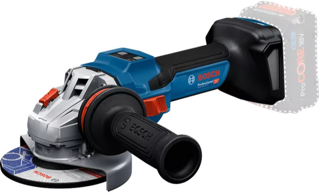 Bosch 博世 GWS 18V-15 S 4吋 充電式砂輪機, 1個, 空機(無電池與充電器)紙盒裝,不加購