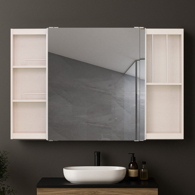 [댐퍼 무료] 욕실장 슬라이드장 거울장 수납장 교체 [서울 경기 인천일부지역 배송 및 설치] 시공비3만원별도 1200x800, 직접 배송, 1개