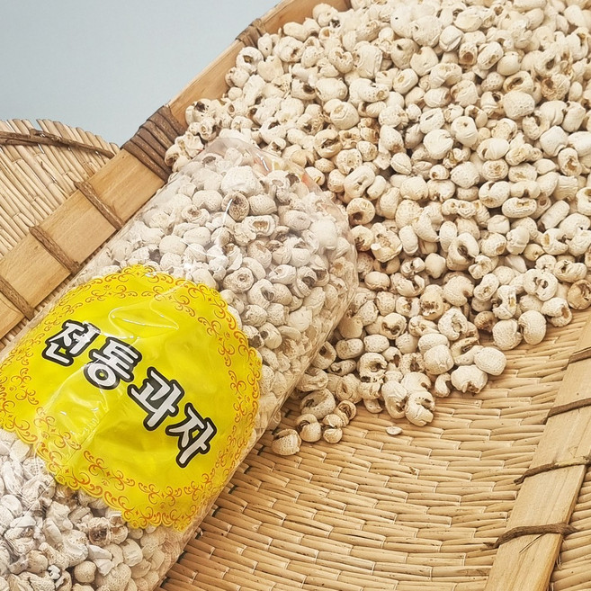 [고급형] 녹차맛강냉이 620g 2봉 강냉이 뻥튀기 간식 전통과자 심심풀이간식, 2개