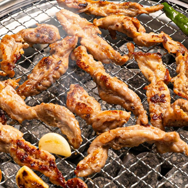 화개장터 캠핑음식 술안주 순살 양념 닭고기 닭목살, 순살 양념 닭목살 300g, 300g, 1개