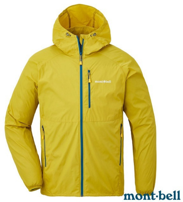 【日本 mont-bell】男 輕薄防潑連帽 防風外套 WIND BLAST 登山外套 風衣 夾克 1103322