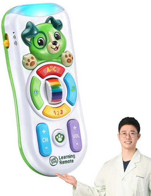 [립프로그] 러닝 리모컨 6개월 8개월 소근육 발달 장난감, 상세 설명 참조