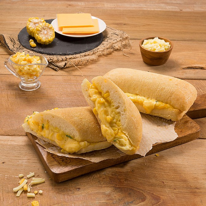 클래식 치아바타 그릴드치즈샌드위치, 1개, 190g