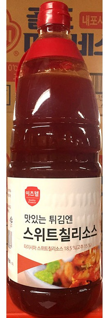 대량 스위트칠리 소스 2kg 떡꼬치 양념 튀김 업소, 6개