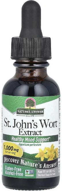 네이처스앤서 세인트 존스 워트 St Johns Wort Extract 1000mg 30ml, 성인남녀공용 - 쿠팡