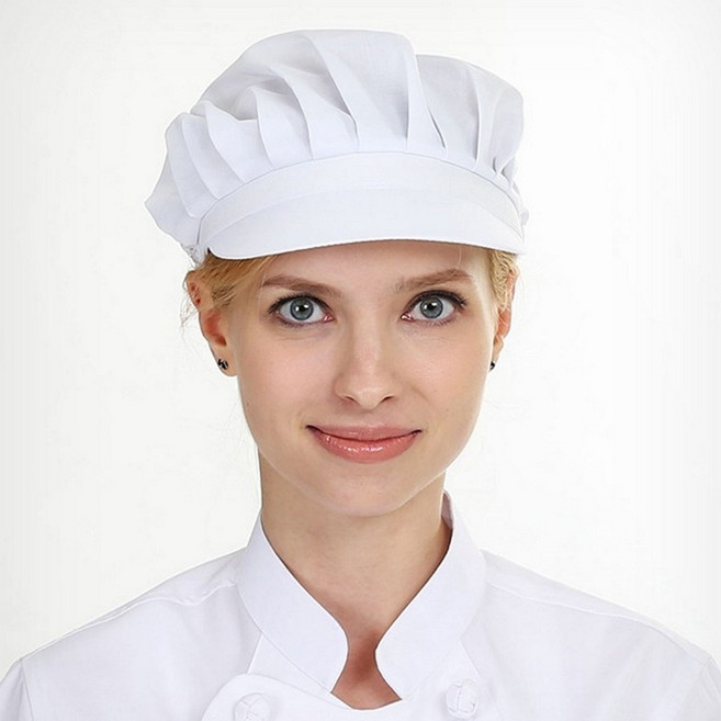 별도표기 기본 반망사 화이트 위생모 위생모자 헤어캡 주방 요리 제과 제빵 조리사 배식 단체급식 공장, 1개