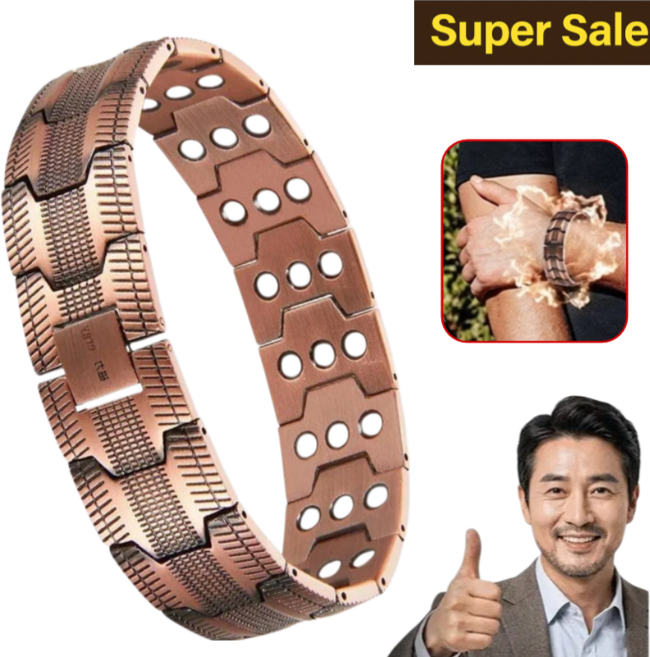 [업그레이드 와이드 강화] 순동 자석 테라피 팔찌 일본 남자 자석팔찌 부모님 커플