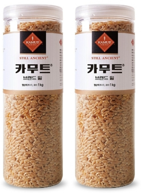 정품 카무트 쌀 고대곡물 기능성쌀, 1kg, 2개