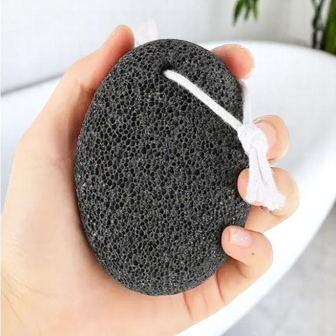 천연 화산석 발밀이 발뒷꿈치 발바닥 굳은살 각질제거 사포 돌 소프트, 50g, 1개, 1개입