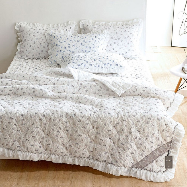 고급 여름이불 피노 시어서커 레이스 시원한 냉감 이불 단품 풀세트