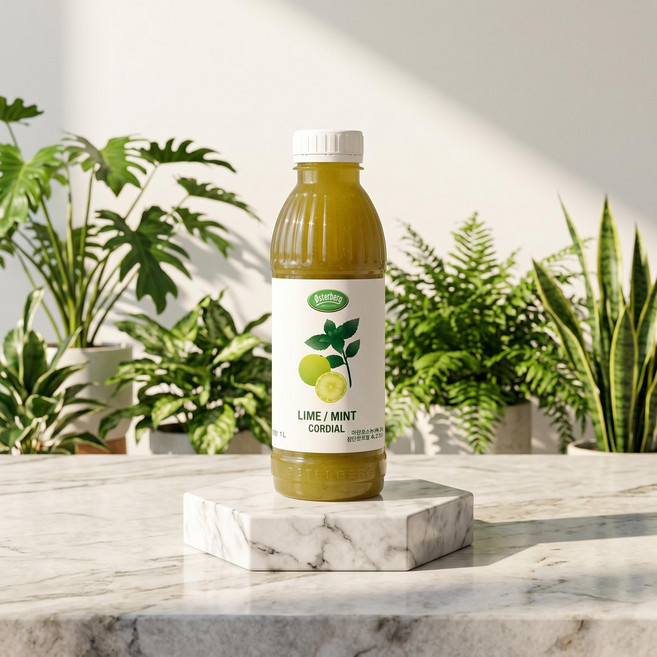 (2개) 오스터버그 라임민트 크러쉬 1L 모히또/에이드/스무디, 2개