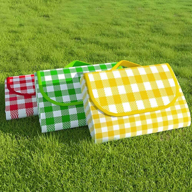 10인용 특대형 휴대용 돗자리 경량 피크닉 해변 방수 매트, 그린