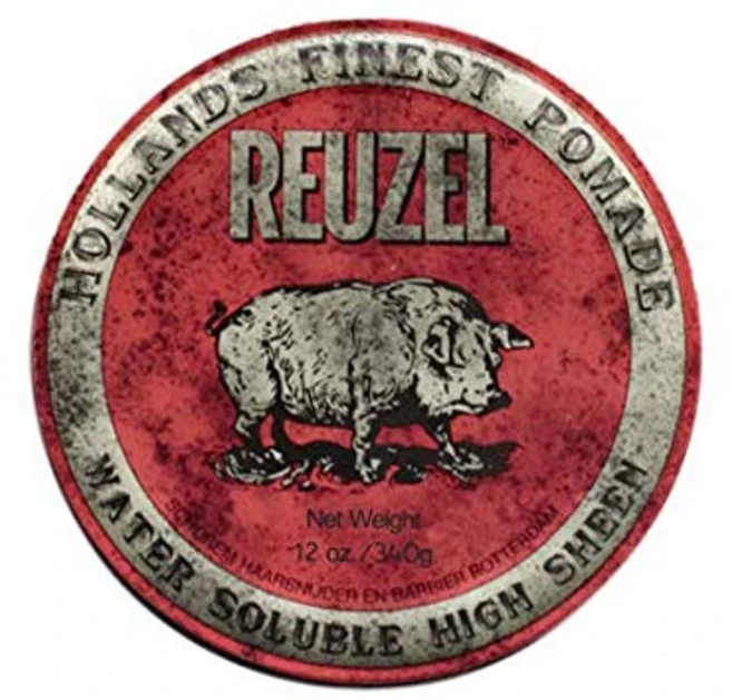 루조 (REUZEL) 미디엄 홀드 레드 HIGH SHINE 340g, 1개 - 쿠팡