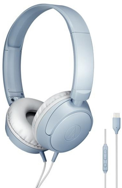 (audio-technica) (헤드폰) 오디오테크니카 유선 헤드폰 ATH-S120C (C타입)(세기AT 정품), 라이트바이올렛