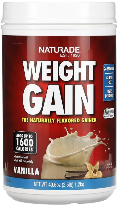 Naturade 나투레이드 바닐라 매스 게이너 25 lb 파우더 건강관리 영양제, 1개 - 쿠팡