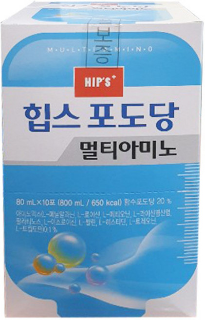 힙스 포도당 멀티아미노 / x 10포, 80ml, 1개