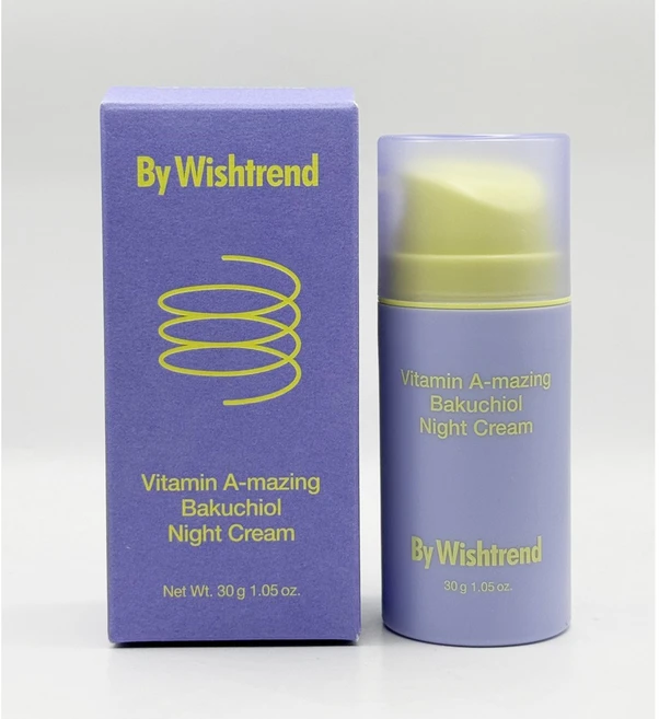 바이위시트렌드 비타민 어메이징 바쿠치올 나이트크림, 30g, 1개 - 쿠팡