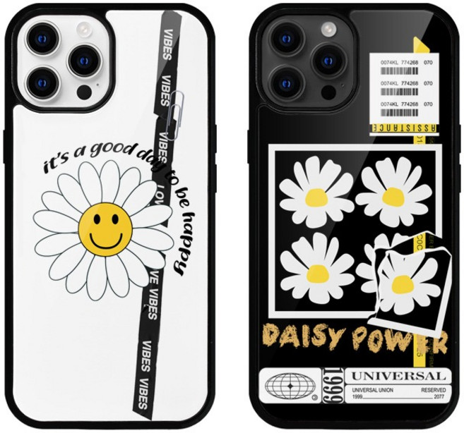 갤럭시S26 시리즈 데이지 꽃 맥세이프 범퍼 케이스