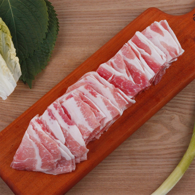 가야촌 한돈 앞다리살 (껍데기없음) : 냉동불고기용 개당중량 - 500g, 4개