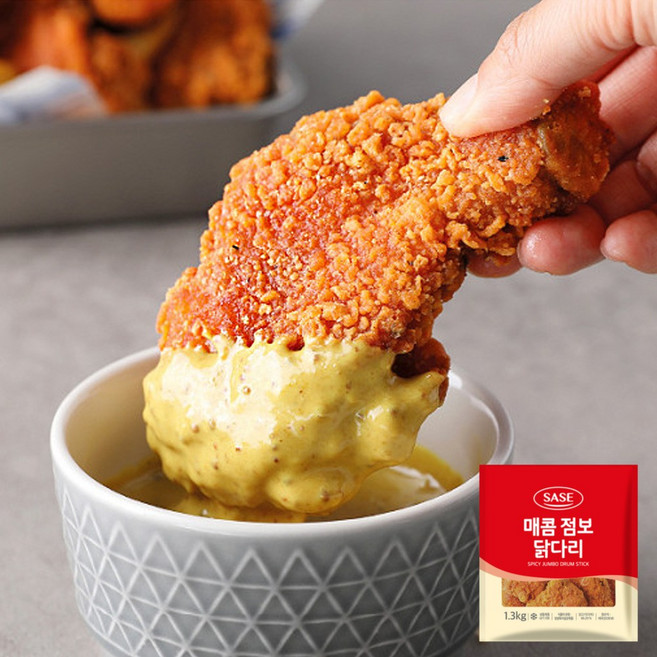 [피자다] 사세 매콤점보닭다리, 1.3kg, 1개