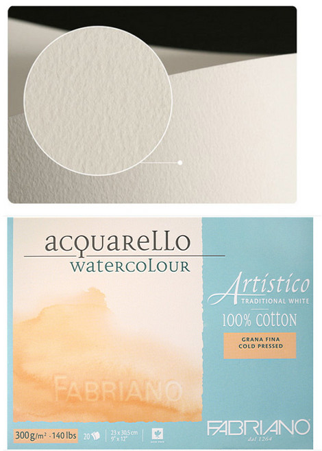 아띠스띠꼬수채화스케치북AR02(230X305)(백색-중목)