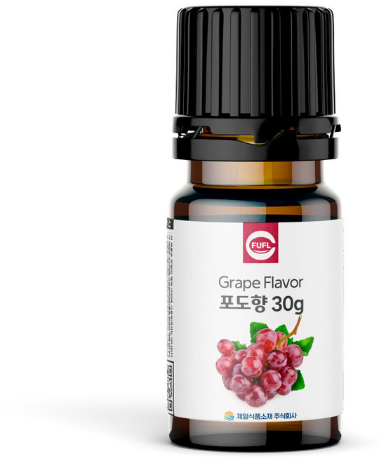 푸플 식품향료 과일 합성 머랭쿠키 제과제빵 슬라임 식용 자일리톨 식품첨가물, 30ml, 1개, 036-포도향