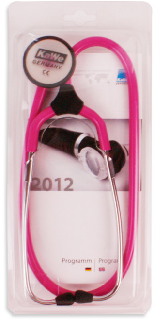 가베 간호사 청진기 단면 스틸청진기 독일, 핑크, 1개