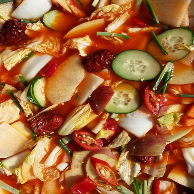 시골종가에서 담그는 나박김치 3.8kg 국산, 1개