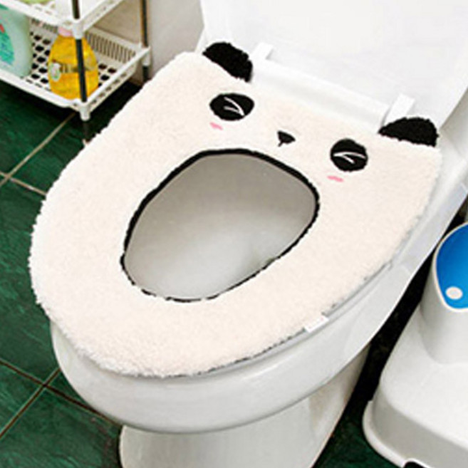 영그린 애니멀 프렌즈 변기커버, 팬더, 1개