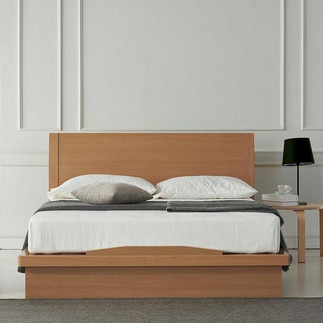 파로마 라보떼 평상형 침대 퀸 Q, 01. Q_프레임만, 내추럴