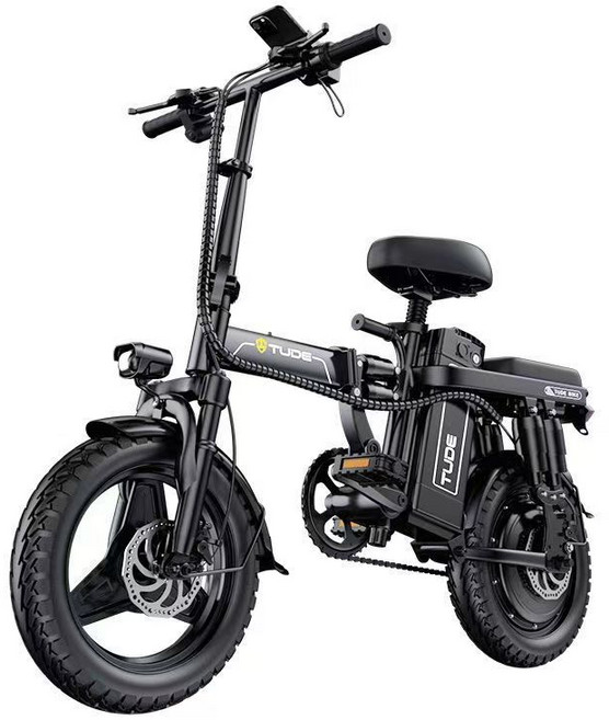 電動腳踏車 免掛牌 合法上路 折疊電動自行車, 1個, 旗艦版,30Ah, 黑色30A大電池, 14吋