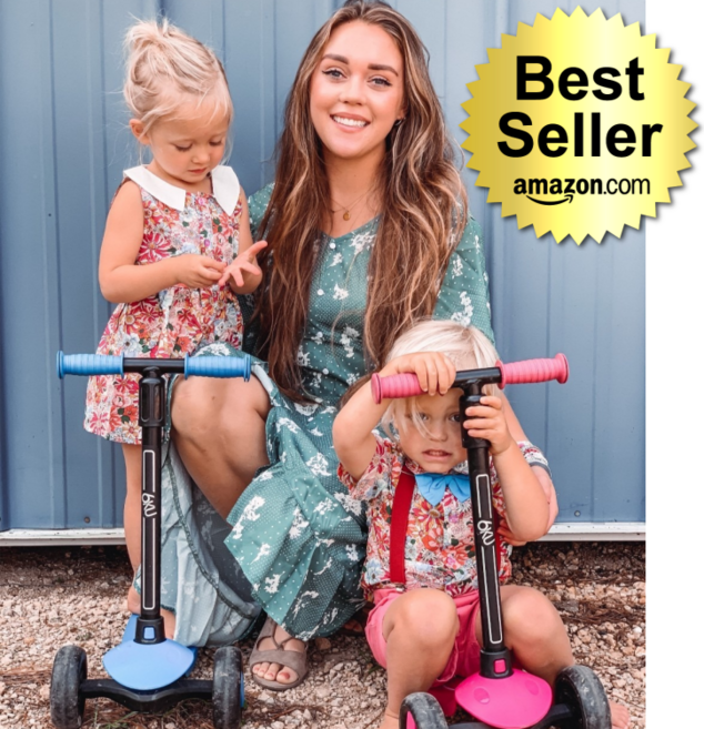 6KU 미니 아기 유아 어린이 킥보드 퀵보드 씽씽이 씽씽카, 블루, 1개