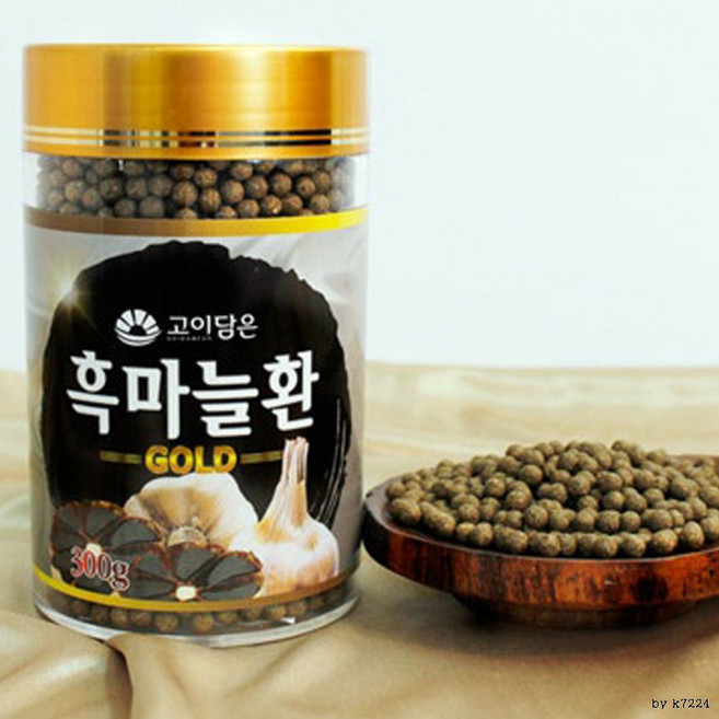 흑마늘환 골드 300g 건강환 흑마늘 마늘환 구운마늘환, 1개, 1정