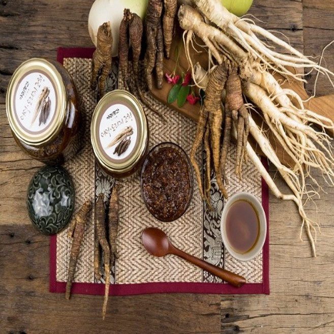 정선 5일장 명물 더덕 도라지청 500g 1kg, 1개, 1개입