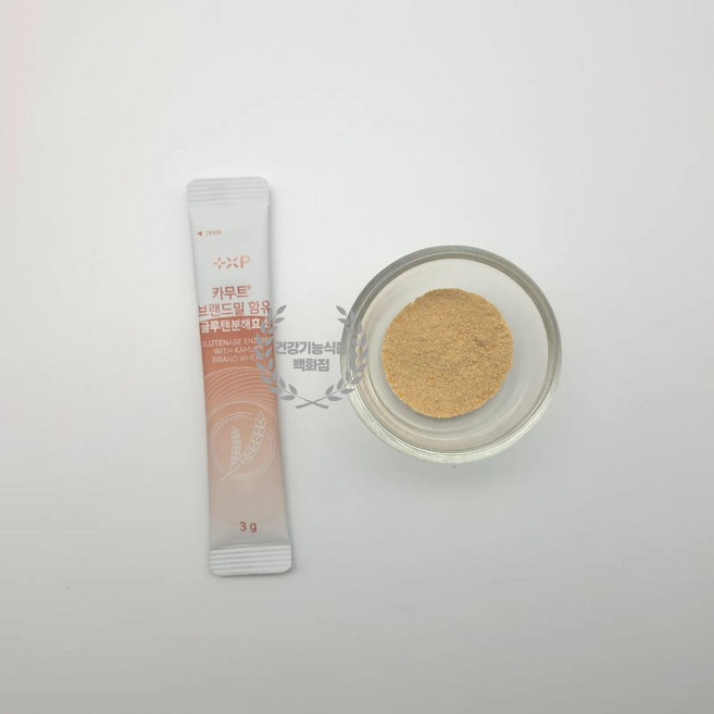 카무트 브랜드밀함유 글루텐분해효소 곡물발효 효소 포스트바이오틱스 1개월분 약국판매, 3박스, 30회분