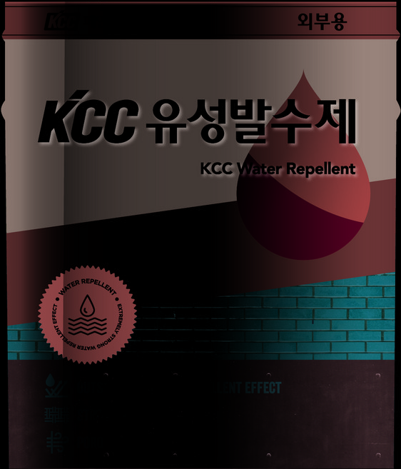 KCC정품 유성 발수제 외벽 방수 콘크리트 시멘트 벽돌, 1개