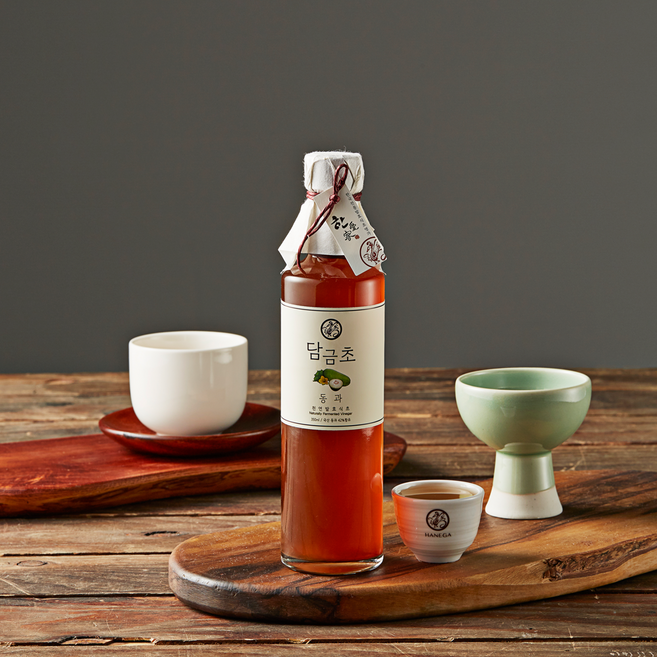 한애가 마시는 유기농 천연 자연 다이어트 발효식초 동과 윈터멜론 부모님 어버이날 스승의날 선물 세트 건강 350ml, 1개