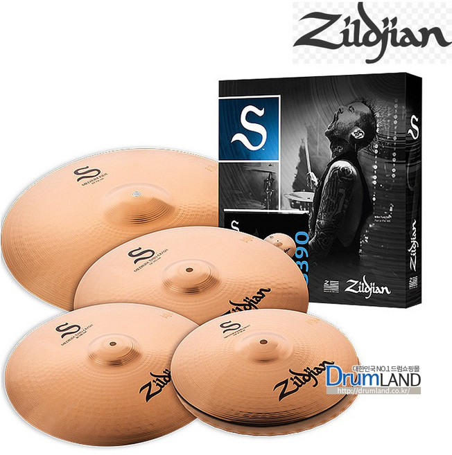 질젼 S 패밀리 심벌 세트 / Zildjian S390 / 14 16 18 20 구성, 1개