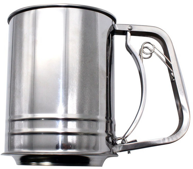 이홈베이킹 스텐 반자동 이중 밀가루체, 2개