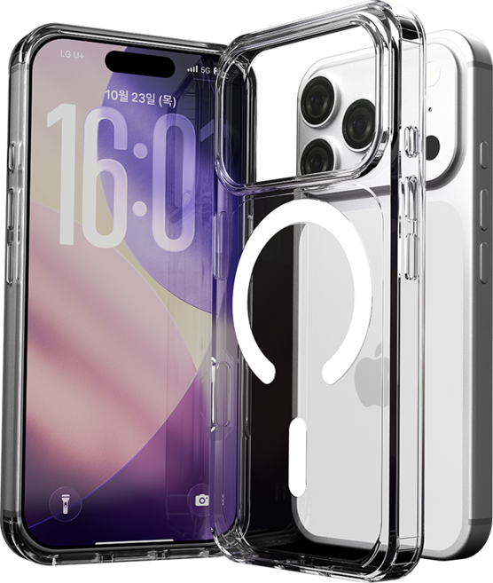 아이쉘 에어그립 1.5 맥세이프 클리어 케이스