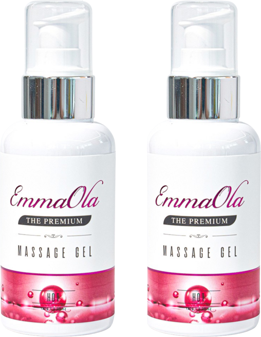 엠마올라 핫 러브젤 수용성젤 약산성 유산균 마사지 백화점면세점, 120g, 2개