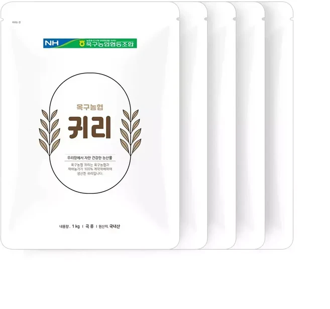 하루세끼쌀 25년햇곡 국내산 귀리 5kg( x 5포) 최근도정 잡곡, 1개, 1kg
