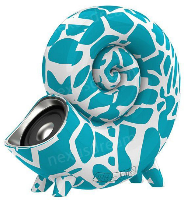 소라스피커 램프 led 스피커 선물 특이한 수면 무드등 무선 블루투스 조명, 페인팅 패턴 VII