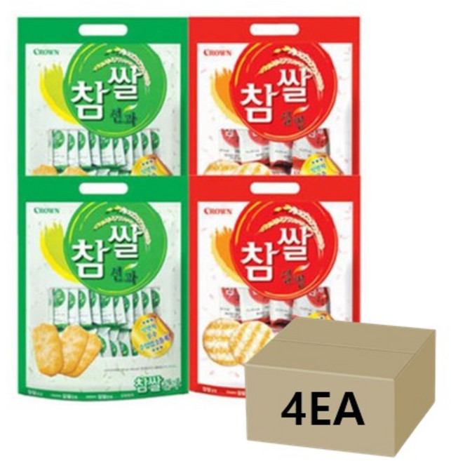 아이들 과자 아기과자 참쌀 선과 253g(44봉) 2개+ 참쌀설병270g(30봉)X2개, 1개