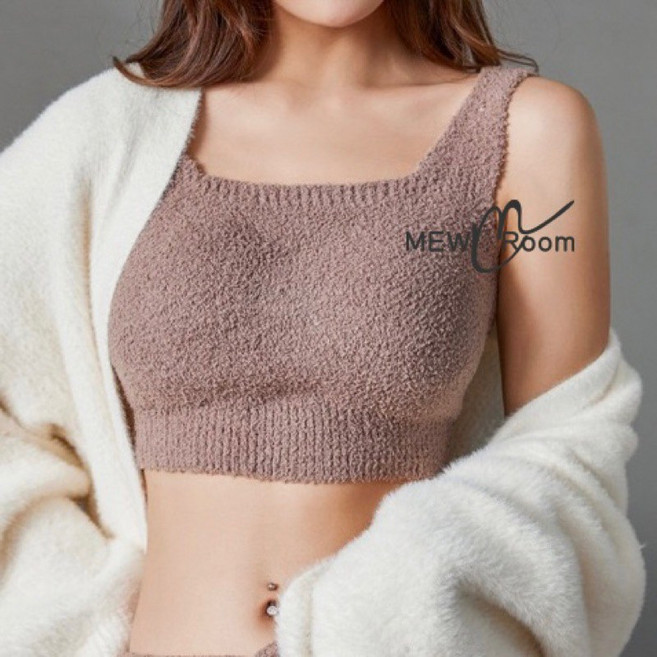 MEW Room 羊羔毛小可愛背心